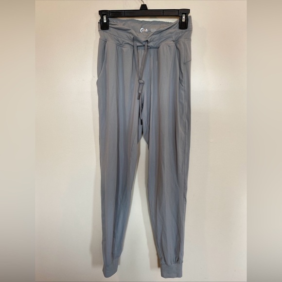 Zyia Active Ascend Joggers Pants Gray Size Medium Athleisure Loungewear - Picture 1 of 5
